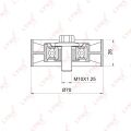 LYNXauto PB5031 ролик приводного ремня (для натяжителя OTICS) Toyota
