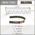 Masuma 6PK750 поликлиновый